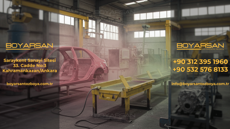 Elektrostatik Toz Boya Çeşitleri