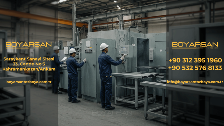 Boyarsan’ın Yüksek Teknoloji Toz Boya Sistemleri