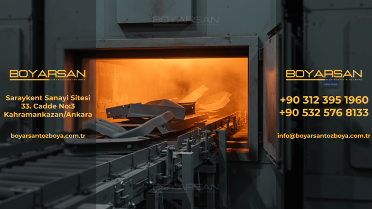 Elektrostatik Kaplamada Fırınlama Sıcaklıkları ve Süreleri