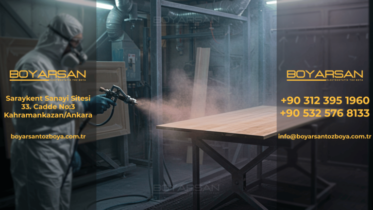 Ahşap Toz Boya Nasıl Yapılır?