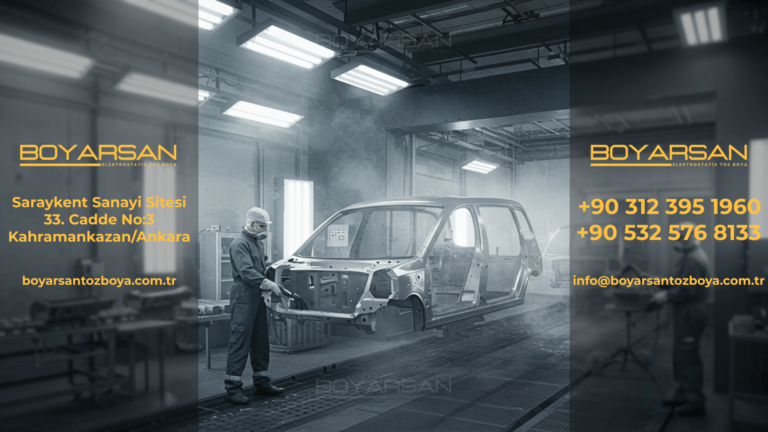 Toz Boya Kullanarak Araç Kaplama Maliyeti