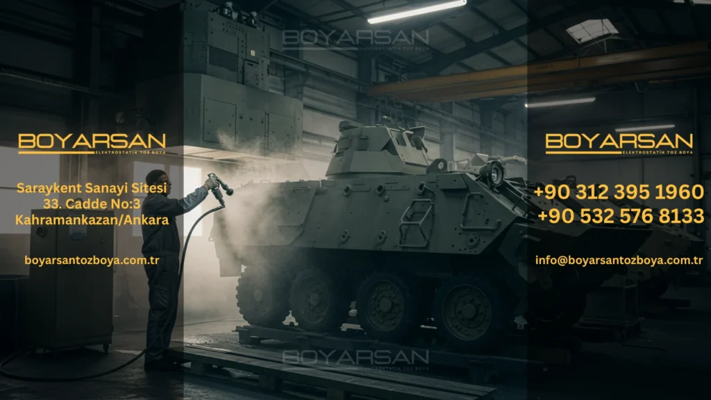 Savunma Sanayisinde Kaplama Yöntemleri ve Dayanıklılık