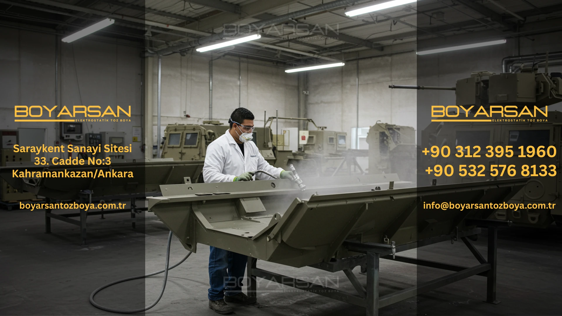 Statik Toz Boya Nedir?